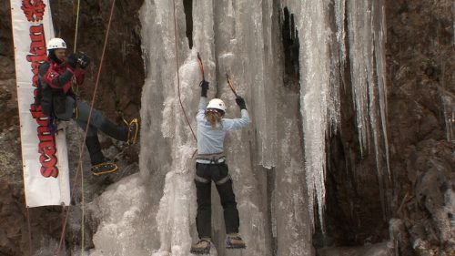 Adrenalina – Escalada em cascatas congeladas